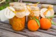 Homemade tangerine marmalade 