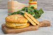 Salty cottage cheese pancakes