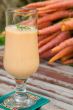 A glass of carrot smoothie