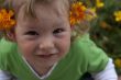 Baby in the garden