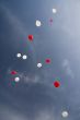 Red and White Ballons