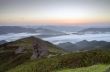 morning mountain plateau