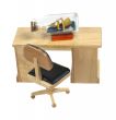 Ship in a Bottle on a Desk