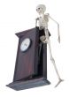 Skeleton Emerge from Clock of Time