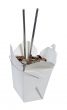 Take Out Box Full of Change with Chop Sticks