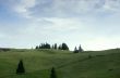 evening mountain plateau landscape (Carpathian, Ukraine) 
