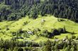 	evening mountain plateau landscape (Carpathian, Ukraine)