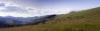 evening mountain plateau landscape (Carpathian, Ukraine)