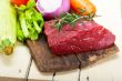 fresh raw beef cut ready to cook