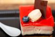 fresh strawberry yogurt mousse