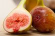 fresh figs on a rustic table