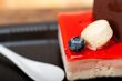 fresh strawberry yogurt mousse