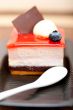 fresh strawberry yogurt mousse