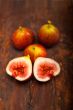 fresh figs over old wood