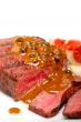 green peppercorn beef filet mignon