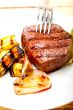 grilled beef filet mignon