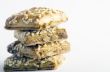 Bisquits over white background - Still life - food 