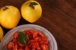 Quince Jam on the wood