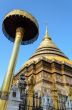 Ancient pagodas at Wat Phra That Lampang Luang temple