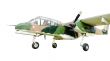 Old combat aircraft on white background