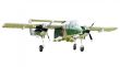 Old combat aircraft on white background