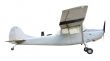 Old plane on white background