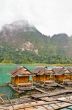Bamboo floating resort