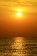 Sunrise at the seaside 