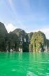 Beautiful island and green lake ( Guilin of Thailand )