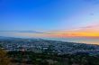 Landscape Hua Hin city at sunrise