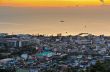View Hua Hin city at sunrise