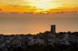 View Hua Hin city at sunrise