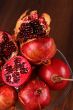 Pomegranate on the wood