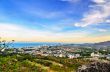 Beautiful landscaped of Hua Hin city