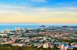 Beautiful landscaped of Hua Hin city