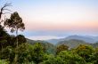 High mountain in the morning