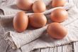 fresh brown eggs