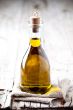 fresh olive oil in bottle