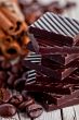chocolate sweets, cinnamon and coffee beans 
