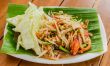 green papaya salad thai food
