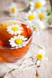 cup of tea with chamomile flowers