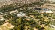 Aerial view of Queens Borough, New York