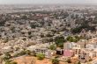 Aerial view of Dakar
