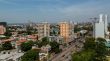 Aerial view of downtown Maputo