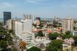 Aerial view of downtown Maputo