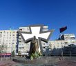  Leader of Ukrainian national movement Stepan Bandera monument 