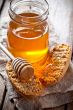 crackers and honey