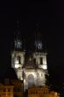 Church of our lady before Tyn at night
