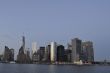 Manhattan at sunset
