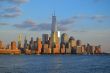 NYC\'s financial district from the water